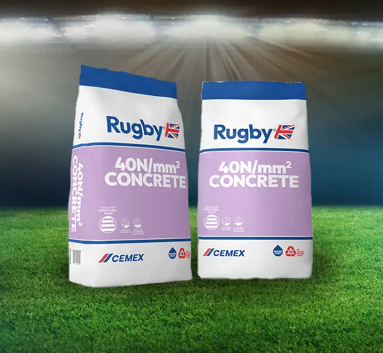 Cemex Rugby Rugby 40N Bagged Concrete - Cemex UK